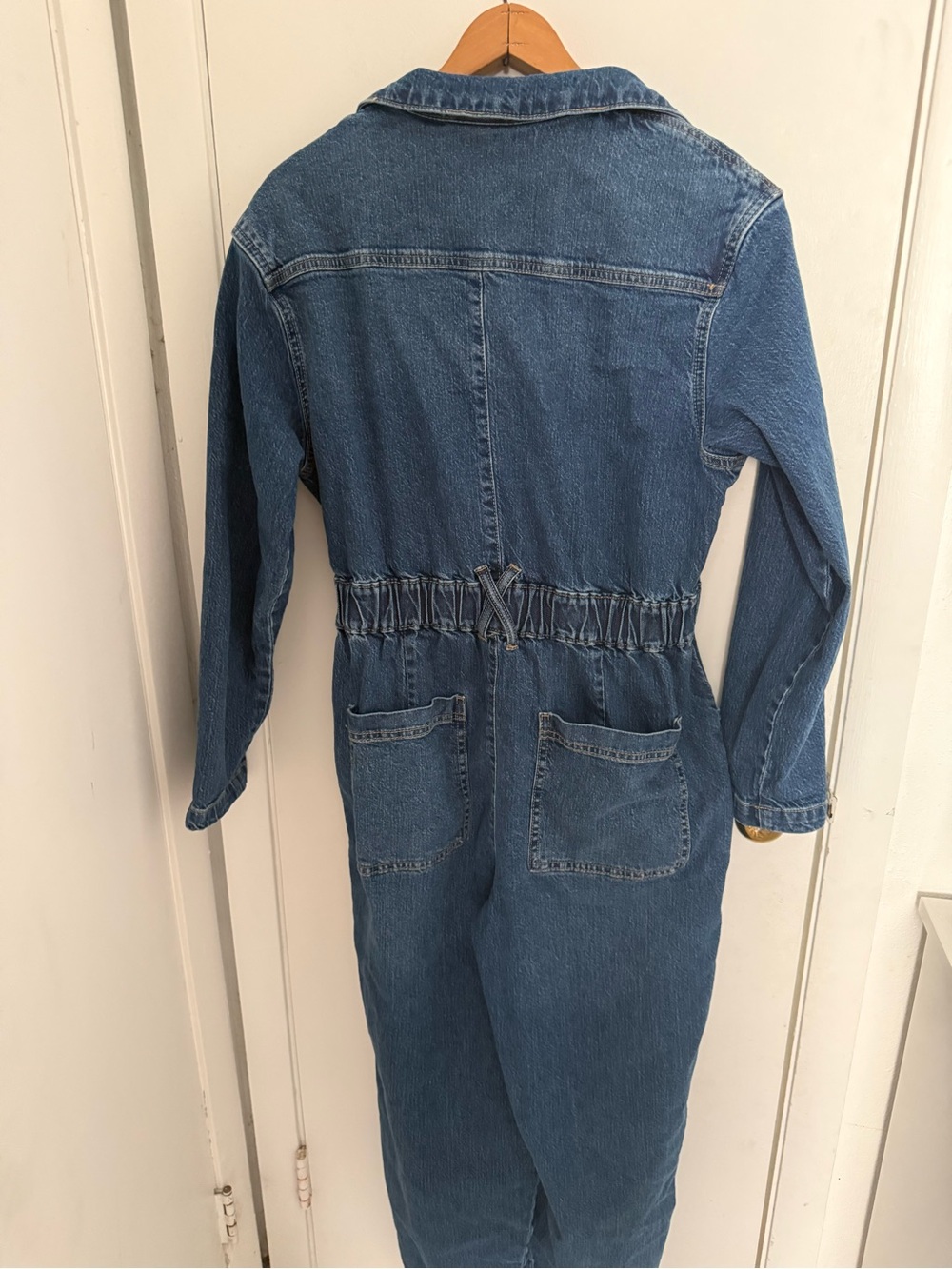 Universal Thread Blue Denim Utility Jumpsuit - Picture 3 of 5